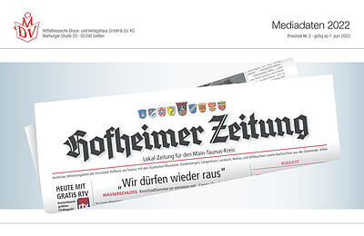 Preisliste Hofheimer Zeitung 2022